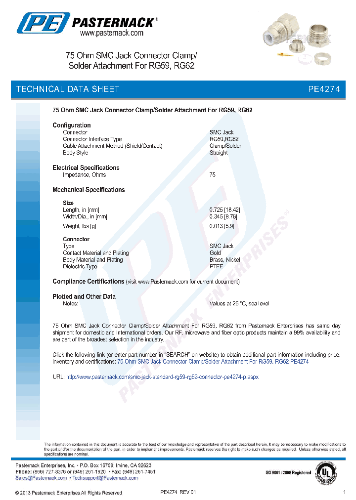 PE4274_8095722.PDF Datasheet