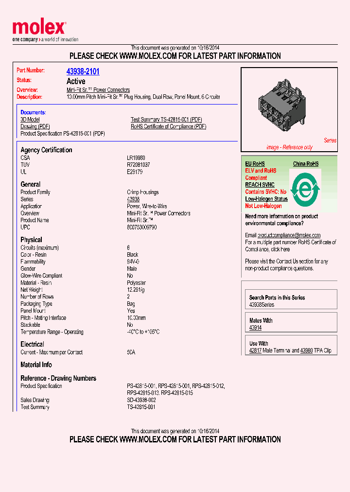 43938-2101_8113877.PDF Datasheet