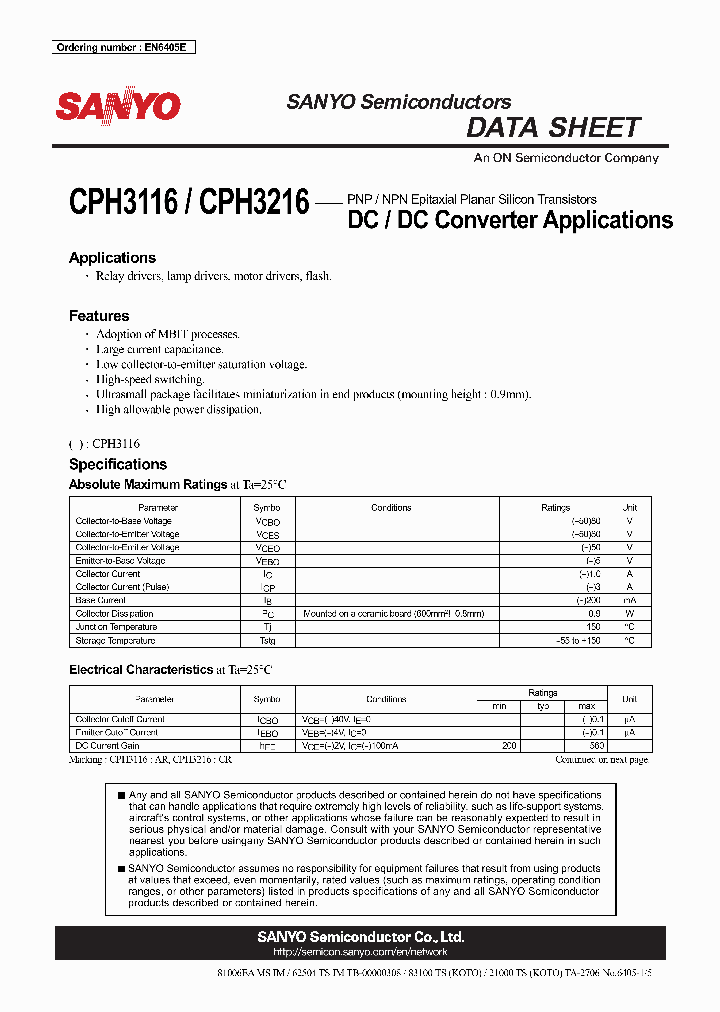 CPH3216_8122960.PDF Datasheet