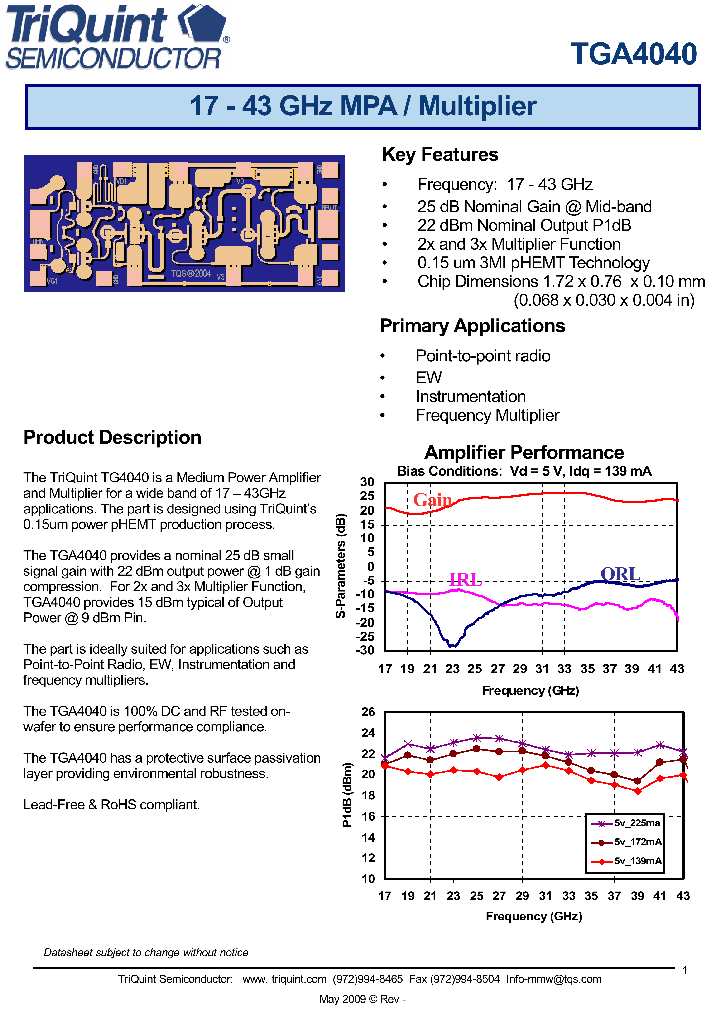 TGA4040-15_8126504.PDF Datasheet