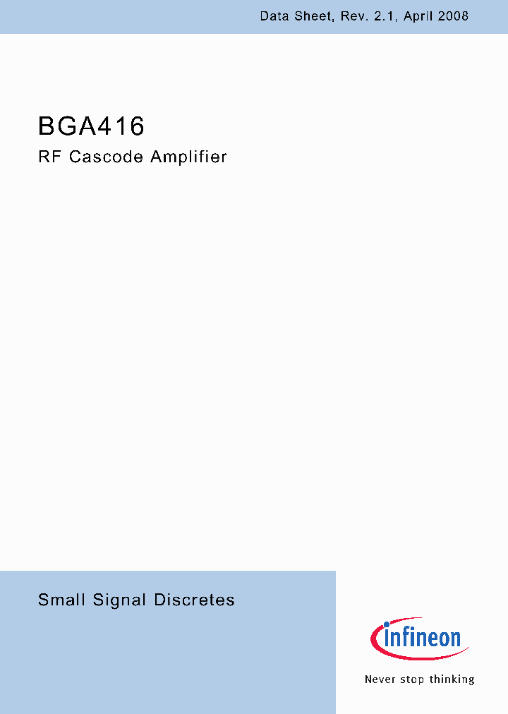 BGA416-08_8126505.PDF Datasheet