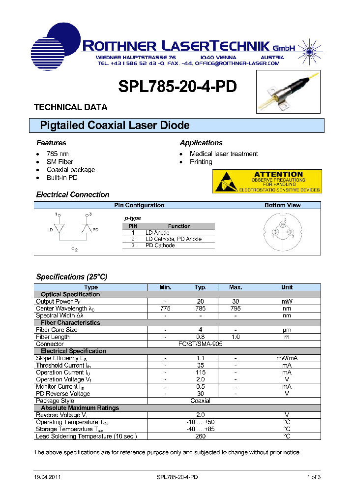 SPL785-20-4-PD_8131398.PDF Datasheet