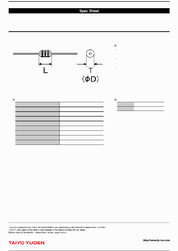 CAL45TB1R0K_8137425.PDF Datasheet