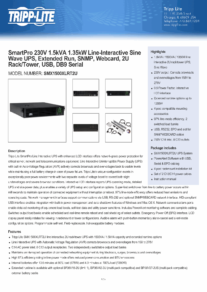 SMX1500XLRT2U_8138203.PDF Datasheet