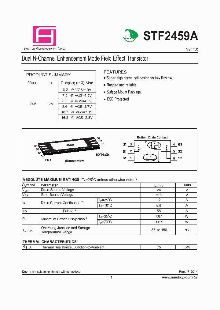 STF2459A_7823544.PDF Datasheet