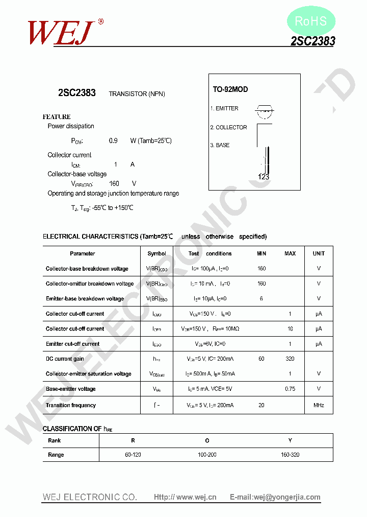 2SC2383_8141370.PDF Datasheet