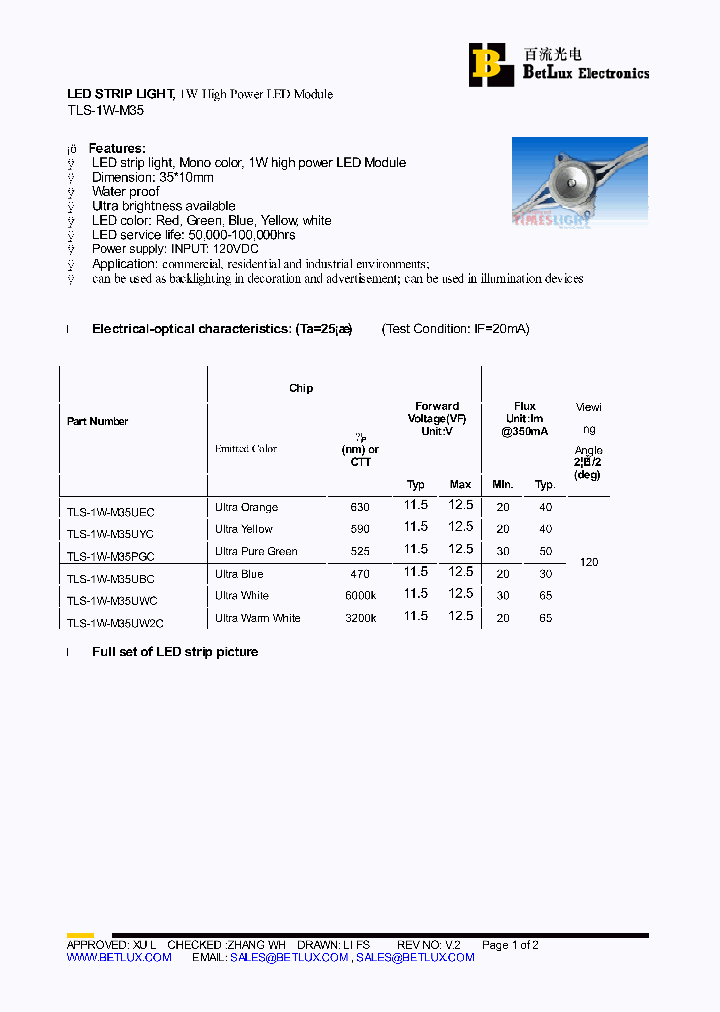 TLS-1W-M35UBC_8151915.PDF Datasheet