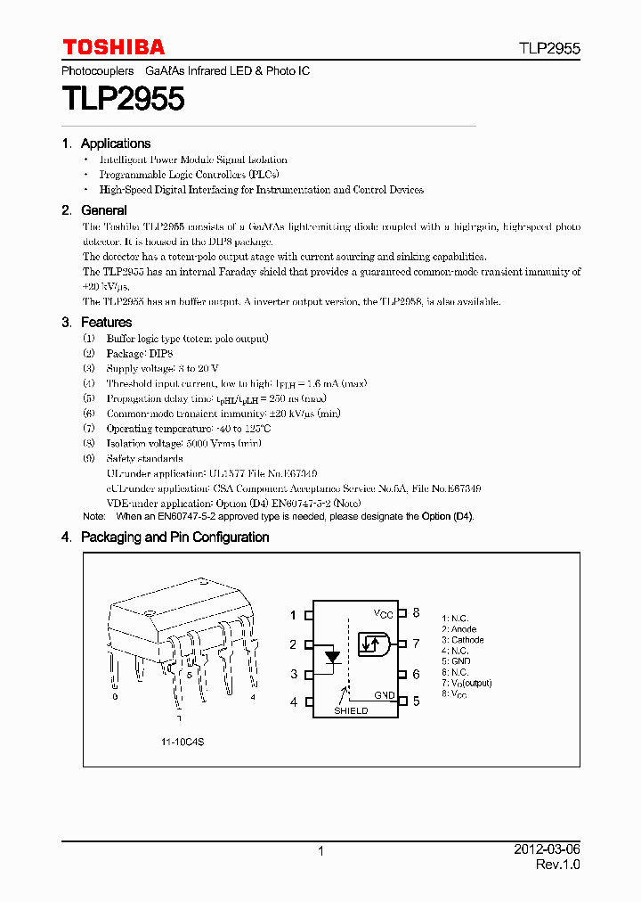 TLP2955_8157252.PDF Datasheet