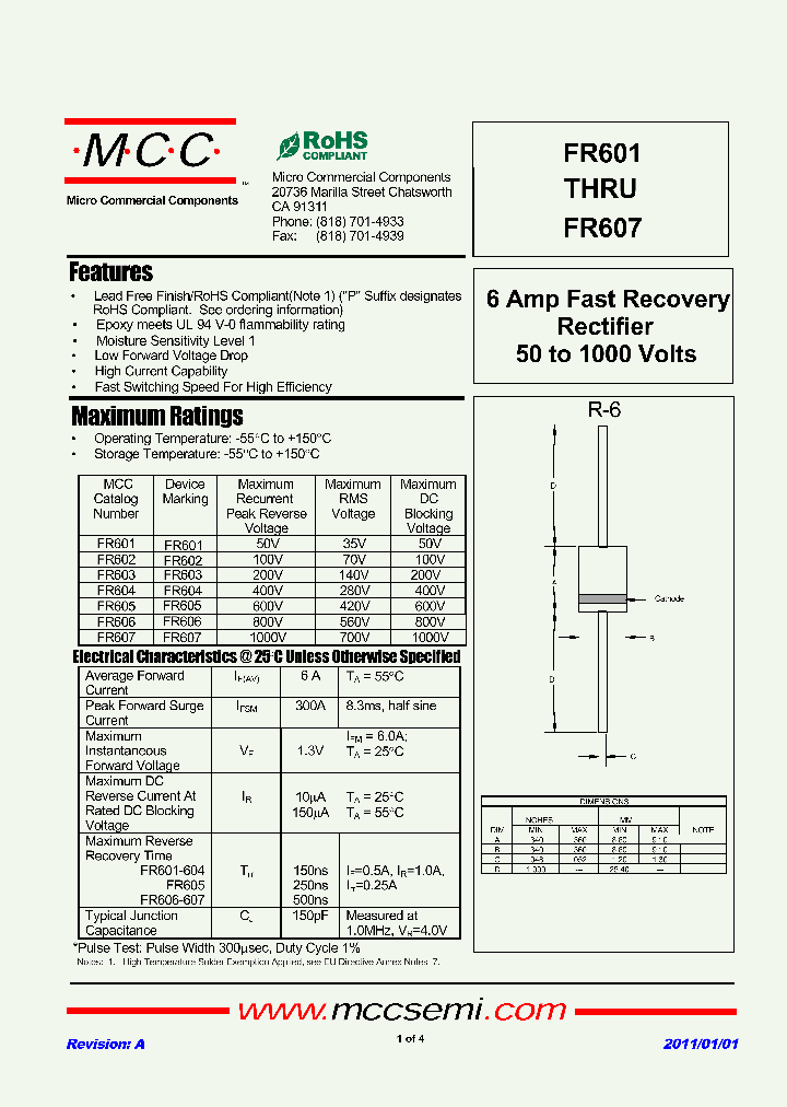 FR607_8157368.PDF Datasheet