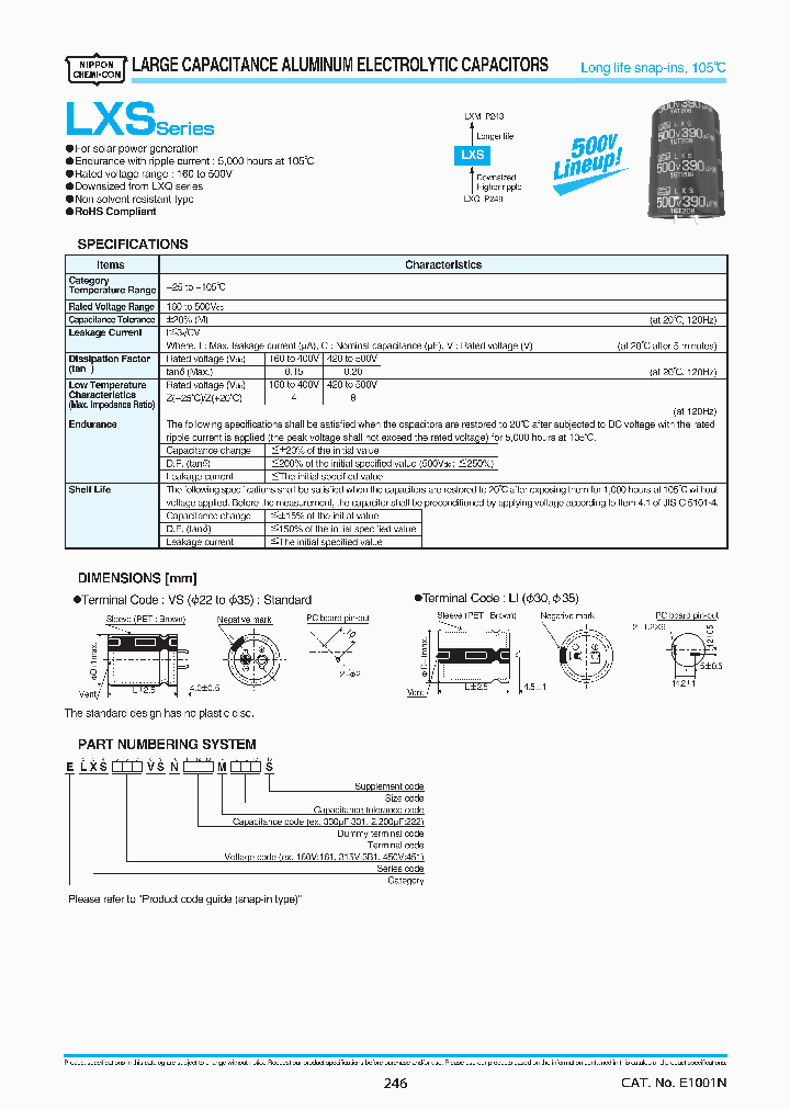 ELXS401VSN151MP30S_8158290.PDF Datasheet