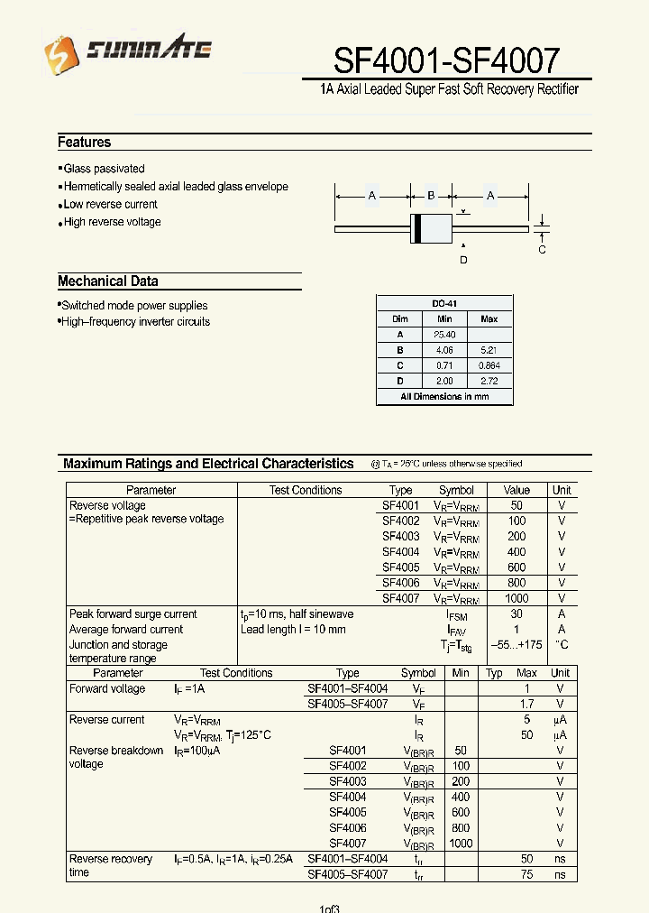 SF4001_8164954.PDF Datasheet