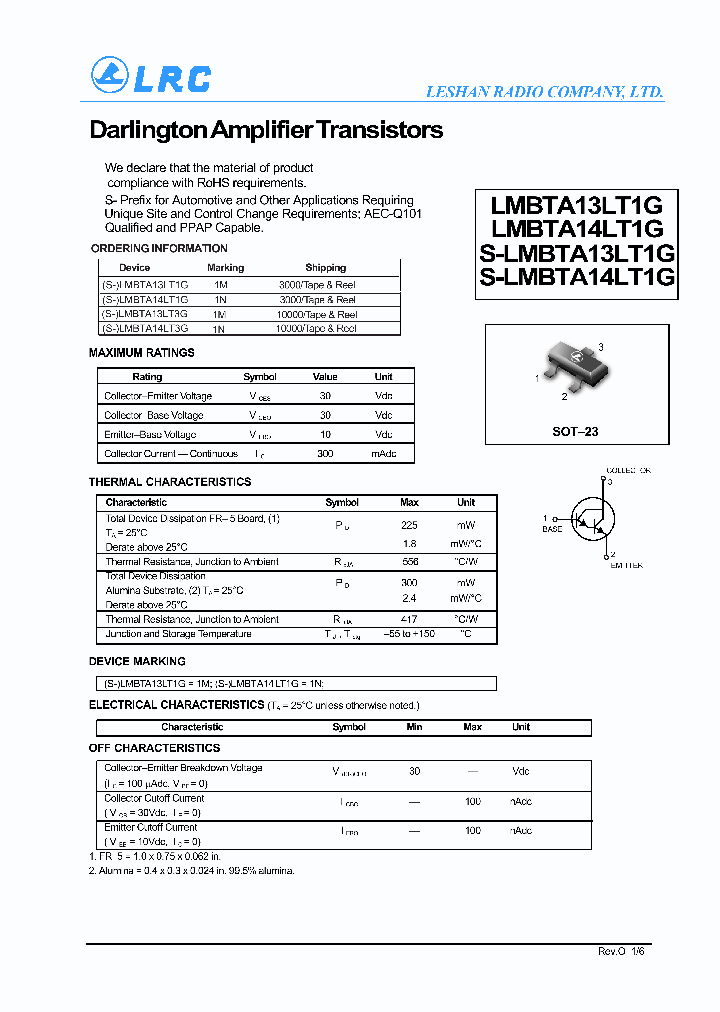 LMBTA13LT1G-15_8167508.PDF Datasheet