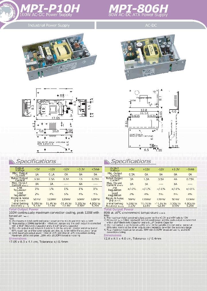 MPI-806H_8168254.PDF Datasheet