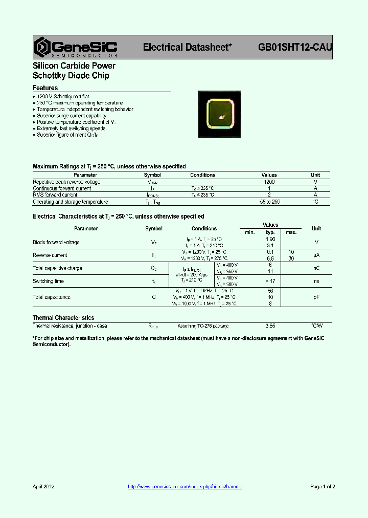 GB01SHT12-CAU_8171809.PDF Datasheet