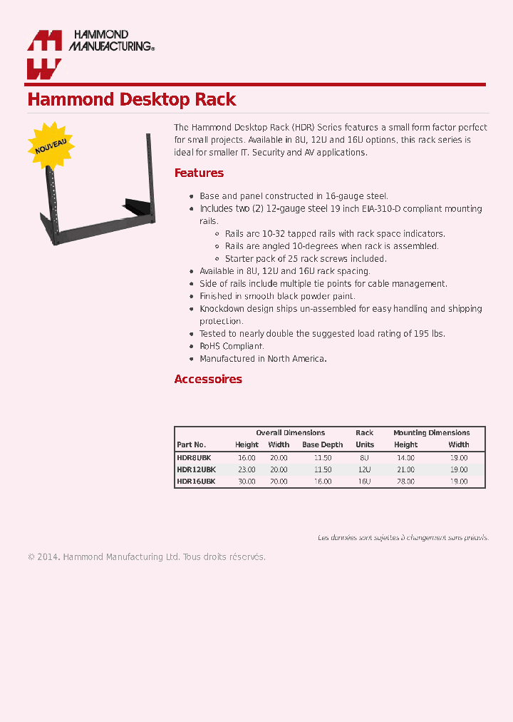 HDR8UBK_8173633.PDF Datasheet