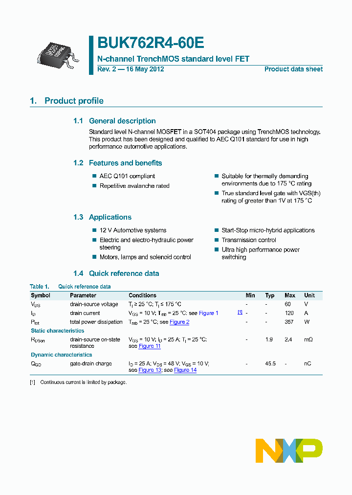 BUK762R4-60E_8191333.PDF Datasheet