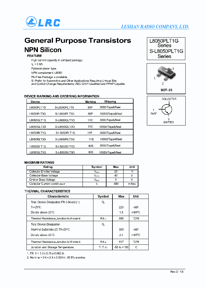 L8050QLT1G-15_8191844.PDF Datasheet