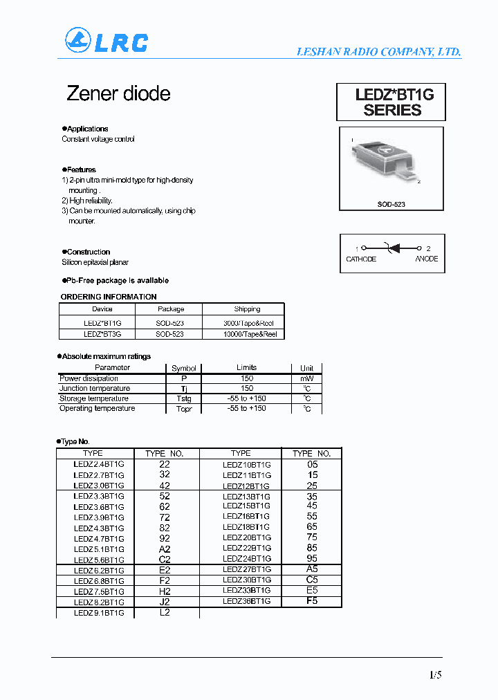 LEDZ27BT1G-15_8197912.PDF Datasheet