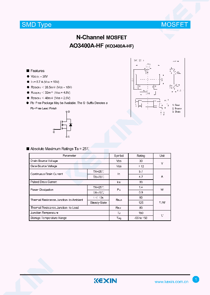 AO3400A-HF-3_8205647.PDF Datasheet