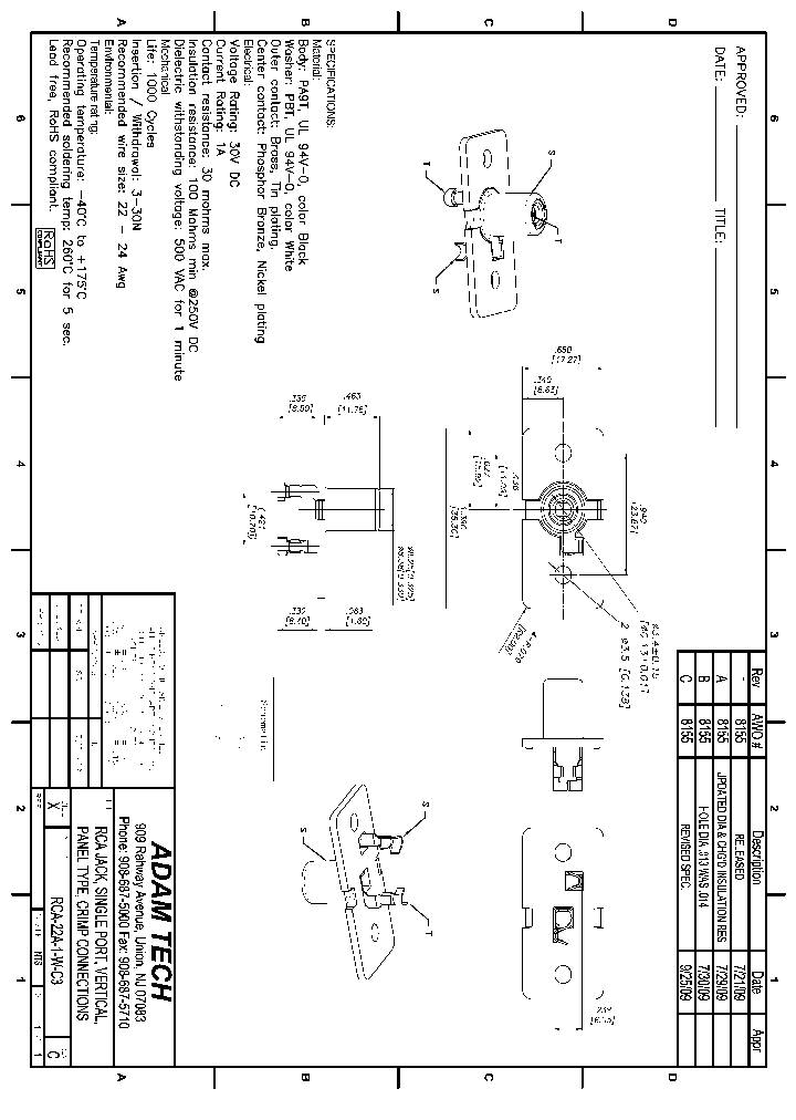 RCA-22A-1-W-C3_8208173.PDF Datasheet