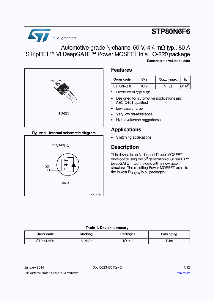 STP80N6F6_8208874.PDF Datasheet