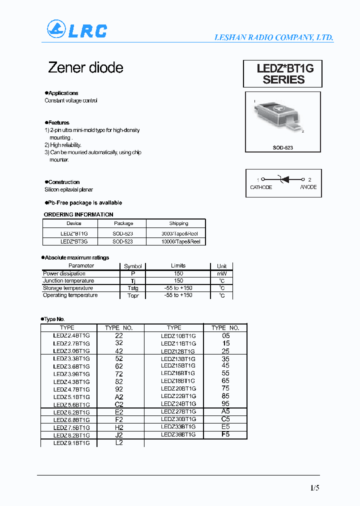 LEDZ4-3BT1G-15_8209152.PDF Datasheet
