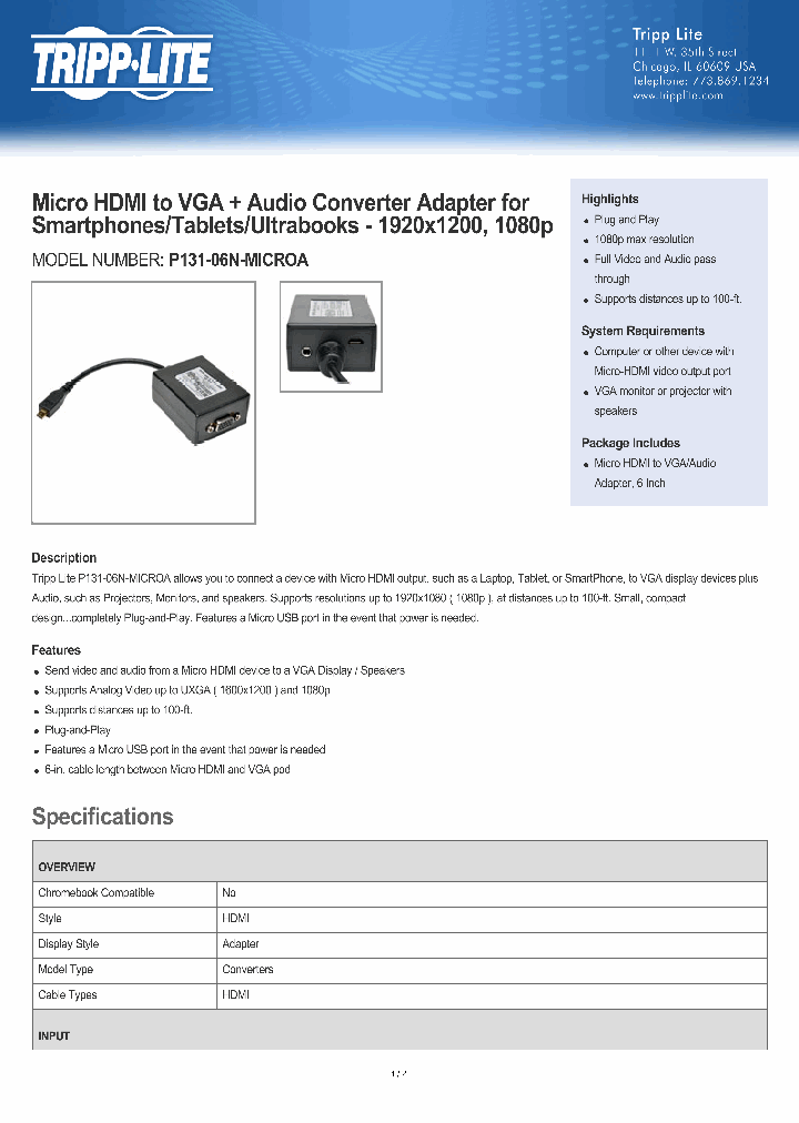 P13106NMICROA_8209532.PDF Datasheet