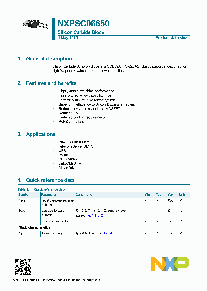 NXPSC06650-15_8209584.PDF Datasheet