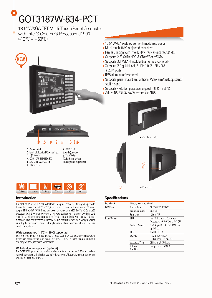 GOT3187W-834-PCT_8212431.PDF Datasheet