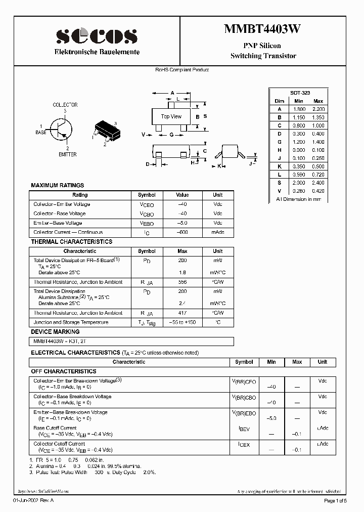 MMBT4403W-15_8212623.PDF Datasheet