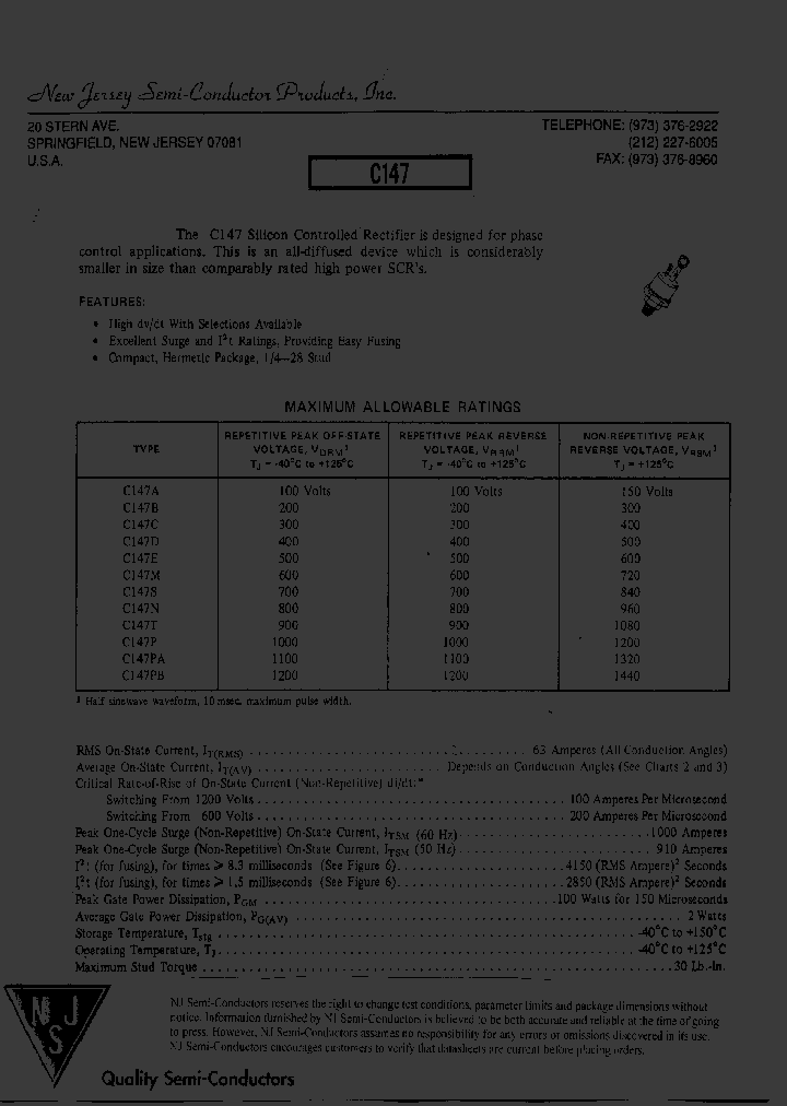 C147PB_8214793.PDF Datasheet