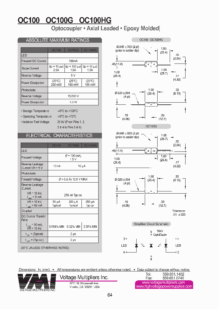 OC100_8217838.PDF Datasheet