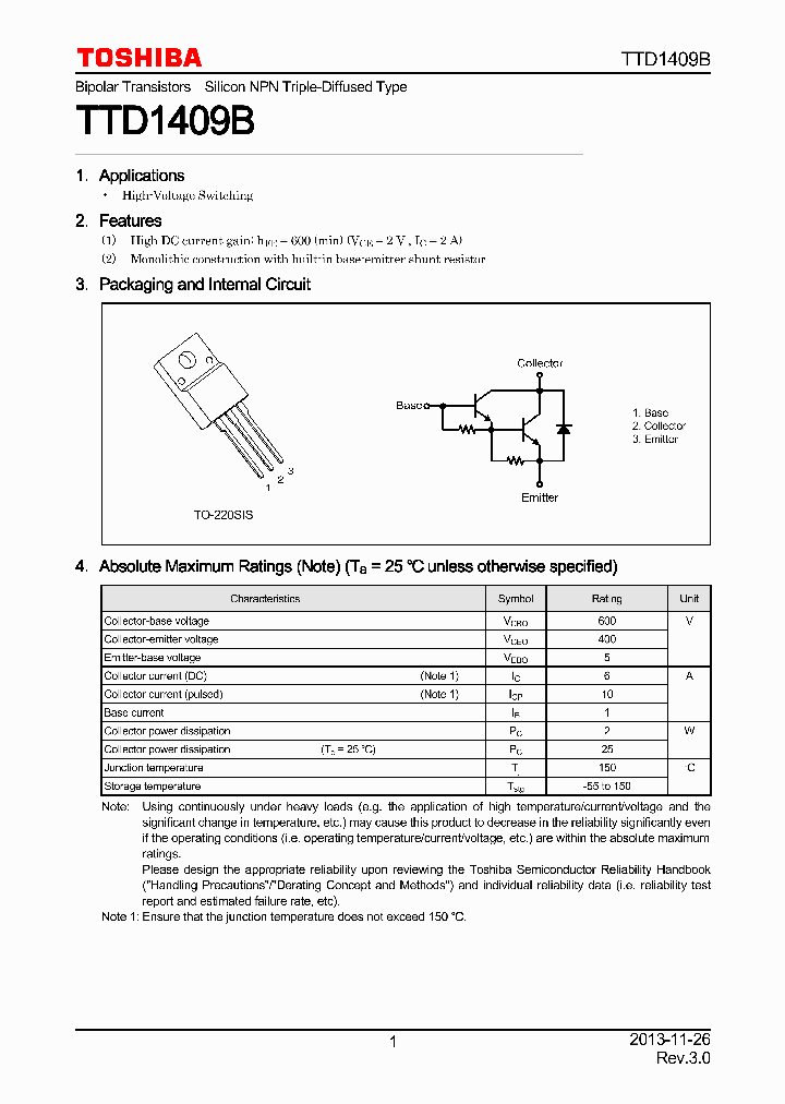 TTD1409B_8218118.PDF Datasheet