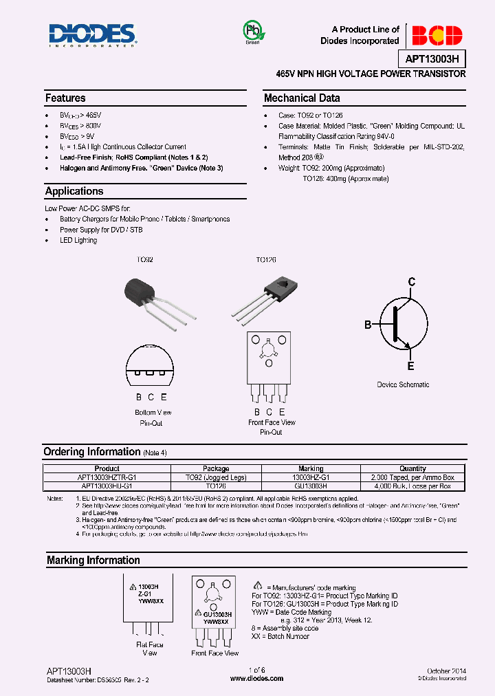 APT13003H-15_8221345.PDF Datasheet