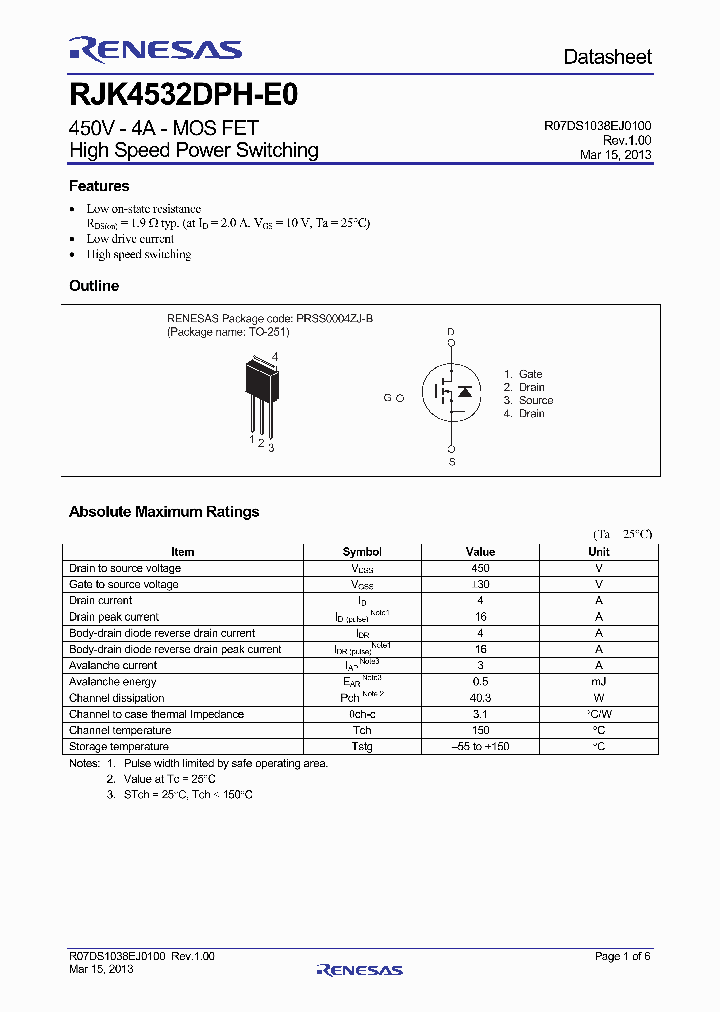 RJK4532DPH-E0_8222237.PDF Datasheet