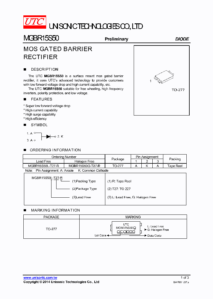 MGBR15S50_8223691.PDF Datasheet