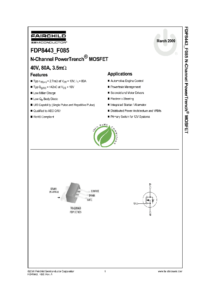 FDP8443-F085_8224974.PDF Datasheet