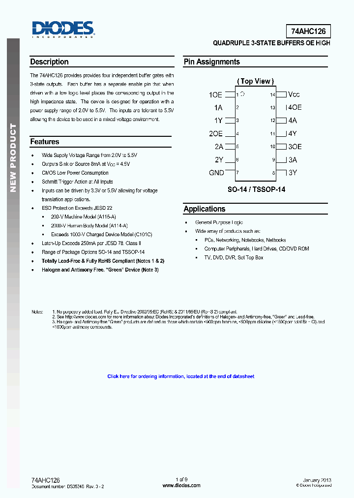 74AHC126_8226272.PDF Datasheet