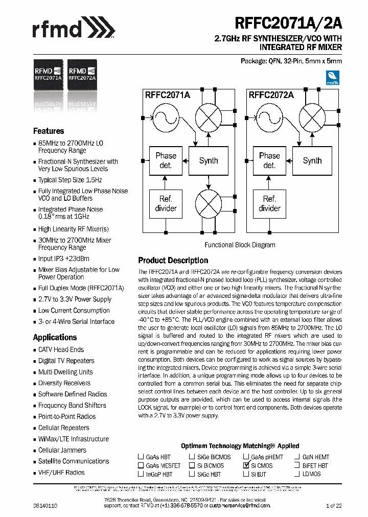 RFFC2071ASQ_8229628.PDF Datasheet