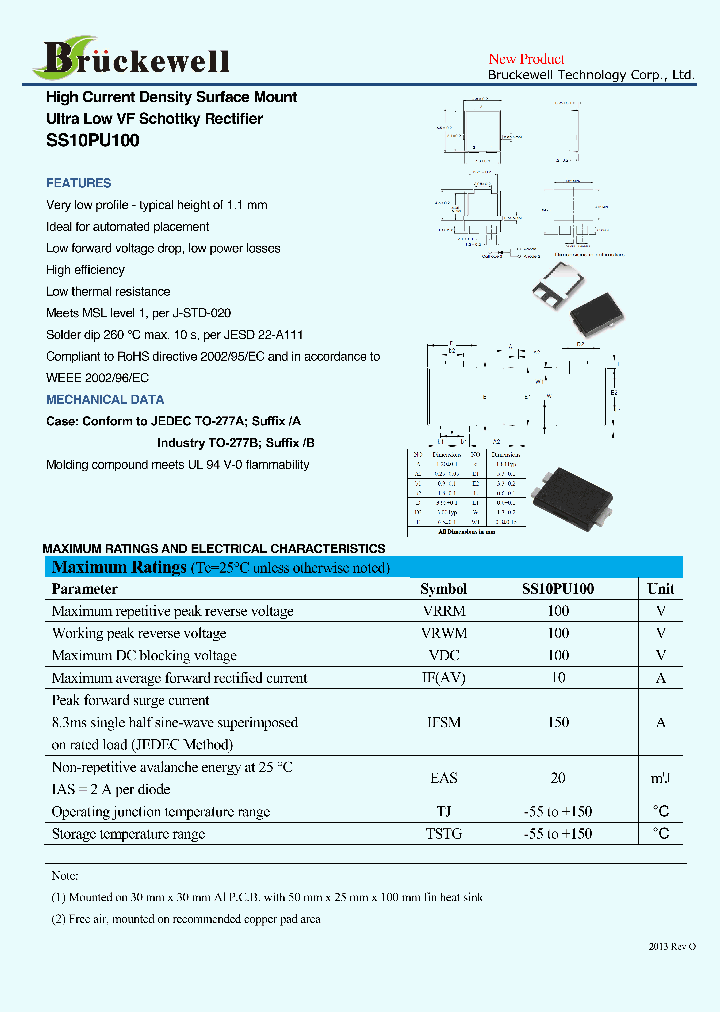 SS10PU100_7837692.PDF Datasheet