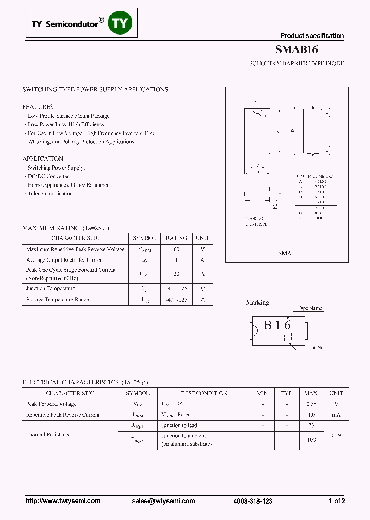 SMAB16_8234614.PDF Datasheet