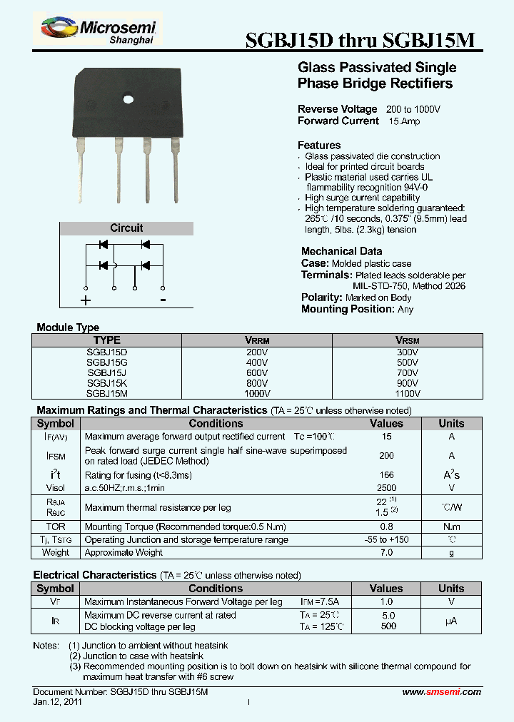 SGBJ15J_8235829.PDF Datasheet