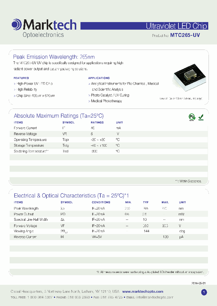 MTC265-UV_8237550.PDF Datasheet