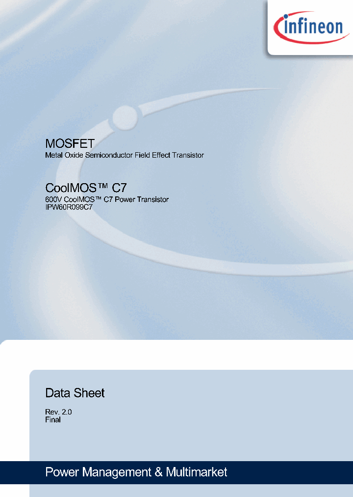 IPW60R099C7_8237594.PDF Datasheet