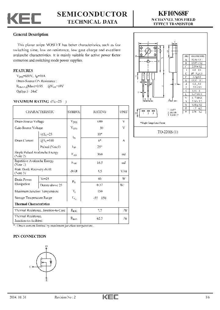 KF10N68F-15_8238219.PDF Datasheet