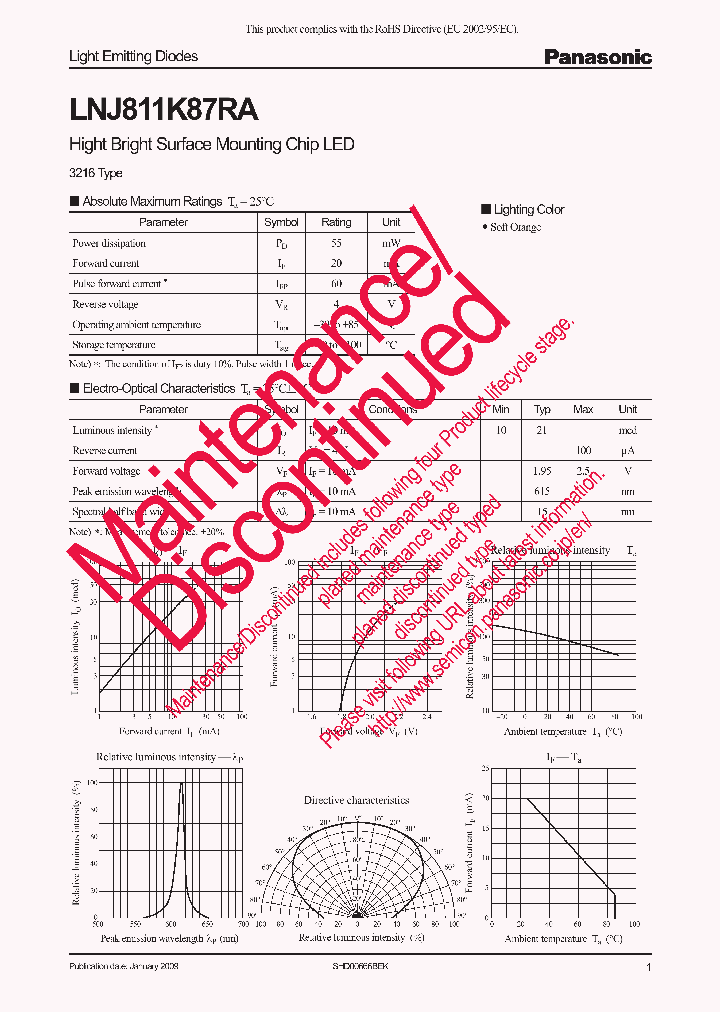 LNJ811K87RA_8239200.PDF Datasheet