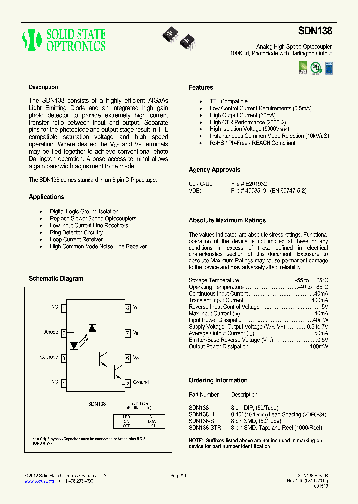 SDN138_8239419.PDF Datasheet