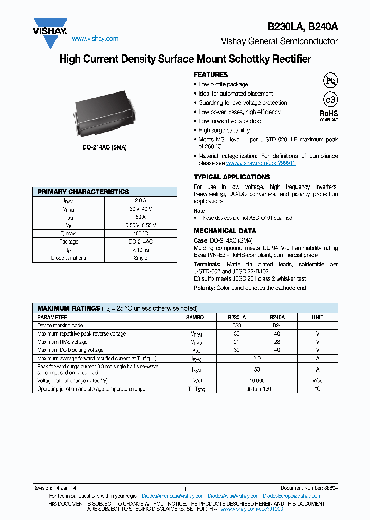 B230LA_8244520.PDF Datasheet