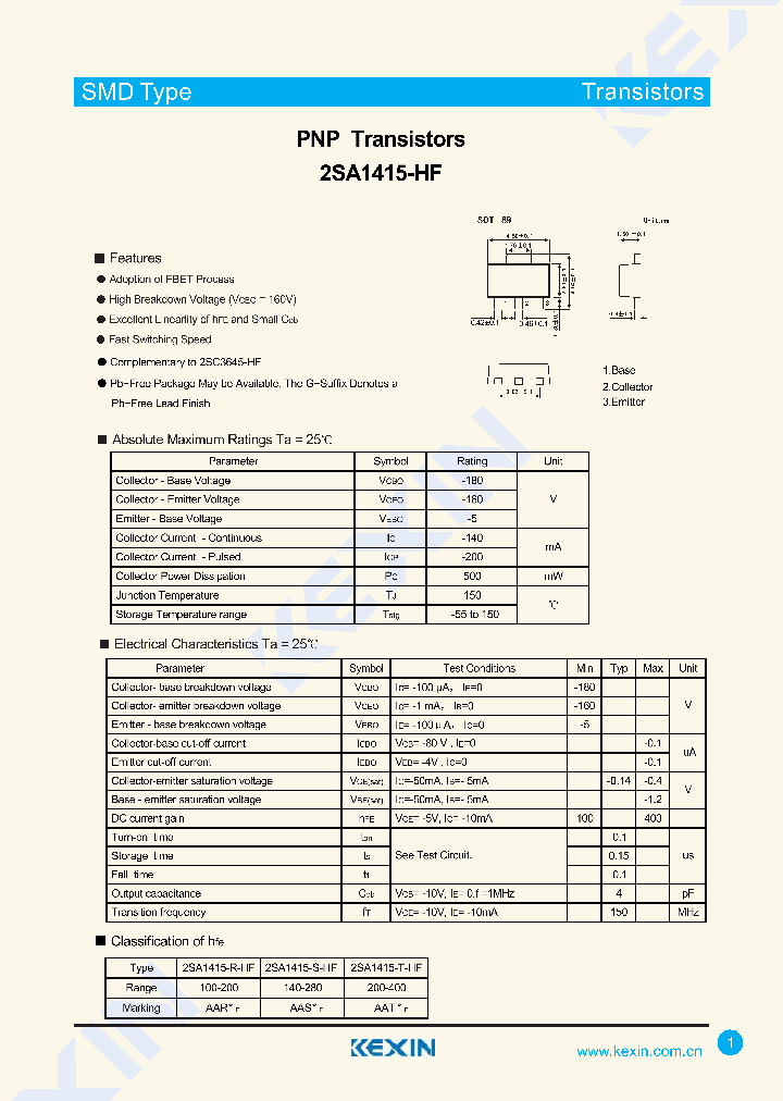 2SA1415-HF-15_8251263.PDF Datasheet