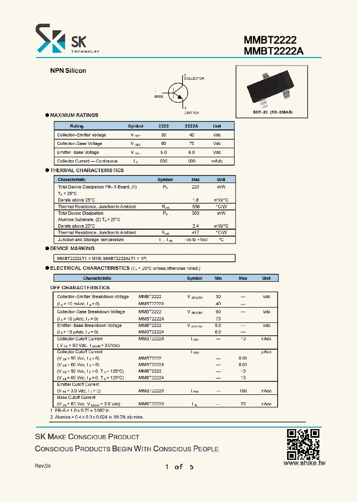 MMBT2222_8252616.PDF Datasheet